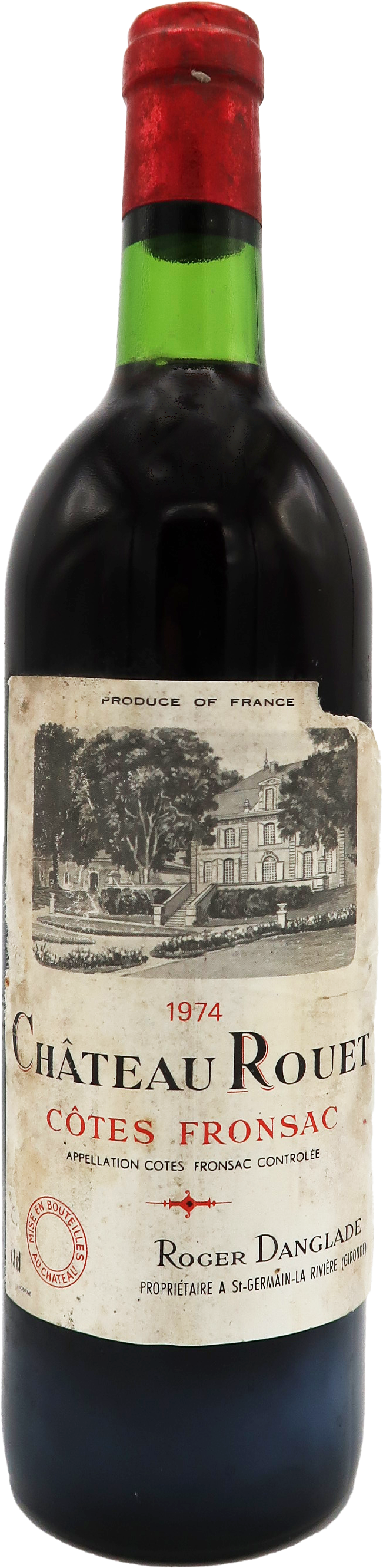 Château Rouet 1974 - Fronsac