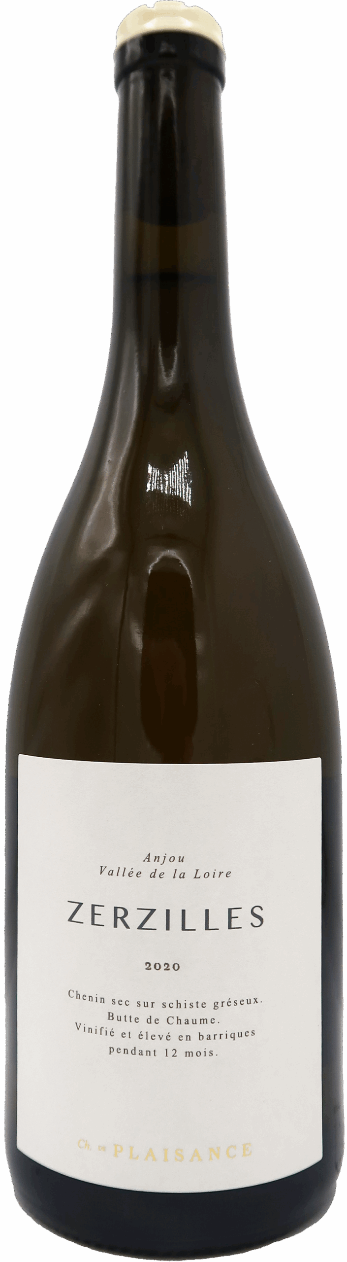 Zerzilles 2020 - Château de Plaisance - Anjou Blan - 75cL
