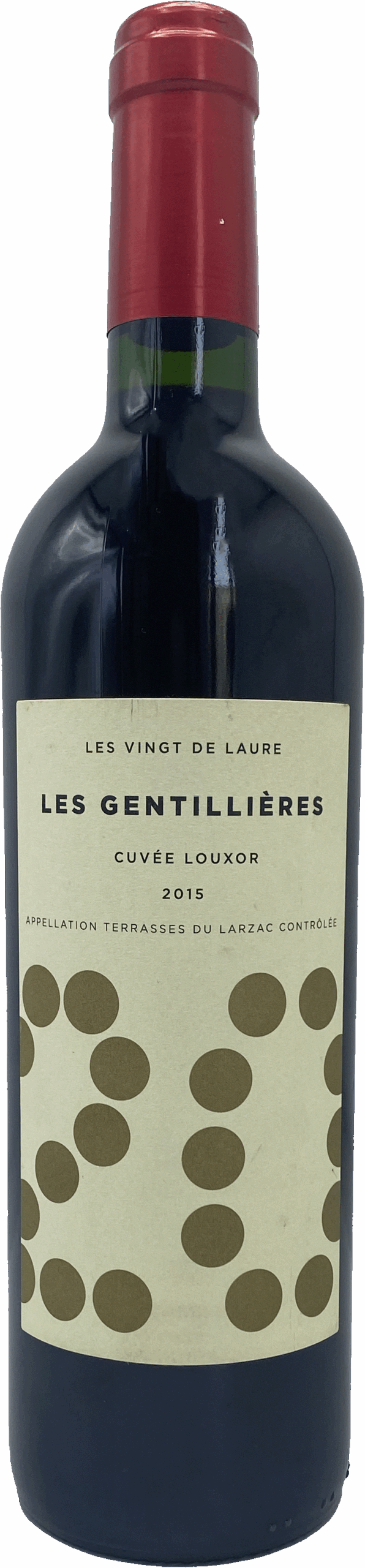 Les Gentillères 2015 - Terrasse du Larzac - Laure Gasparotto - Rouge - 75cL