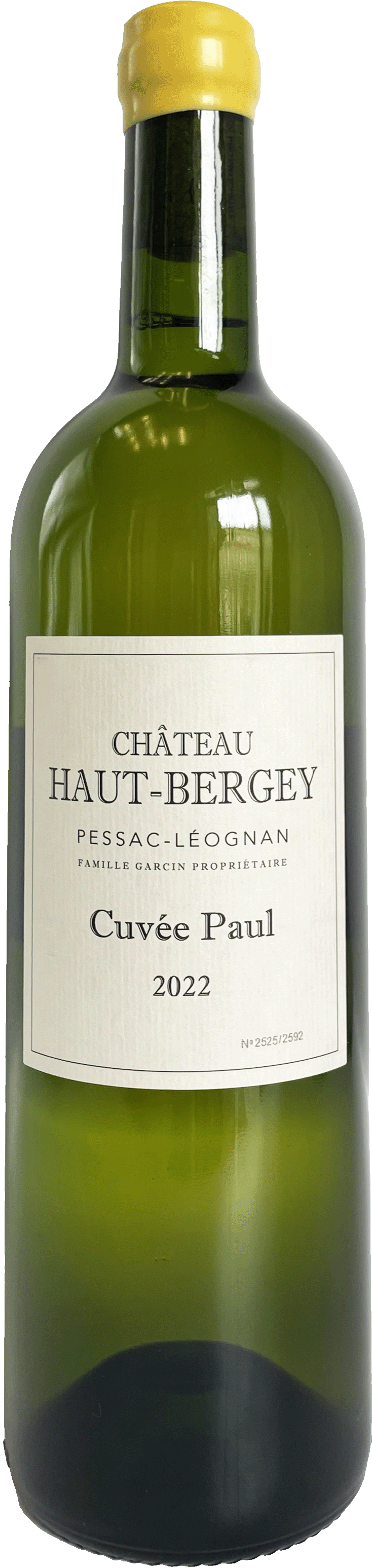 Cuvée Paul Blanc 2022 Château Haut-Bergey Pessac-Léognan