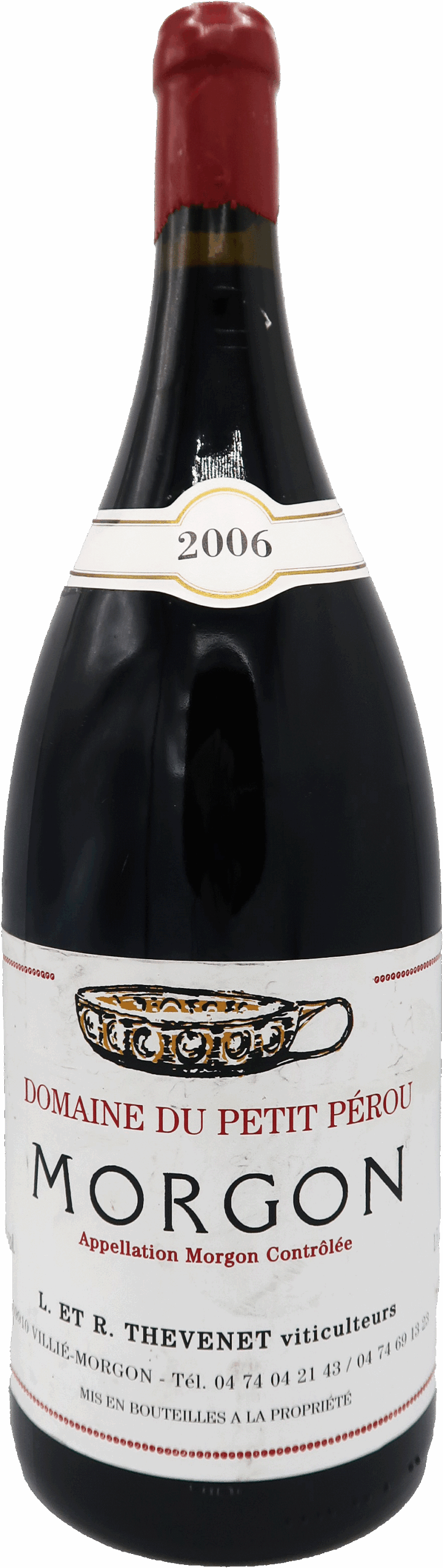 Morgon 2006 - Domaine du Petit Pérou, Hugo et Laurent Thevenet - Rouge - 150cL