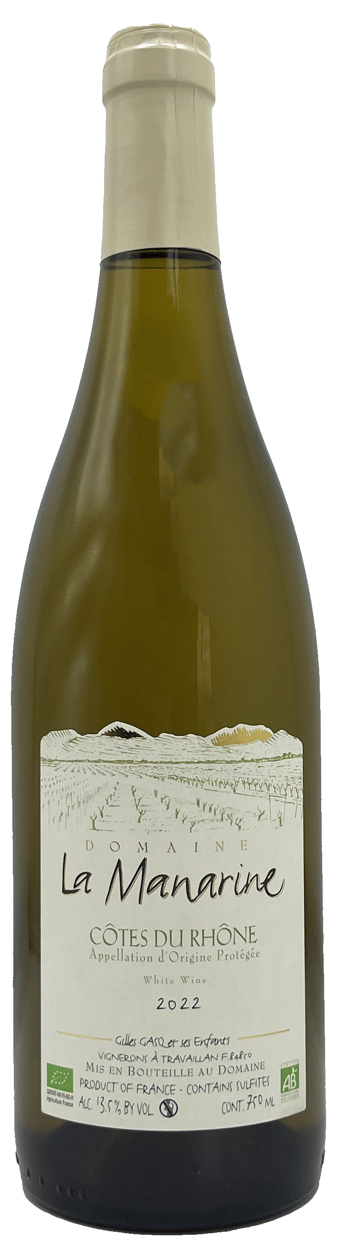 Château la Manarine Blanc 2022